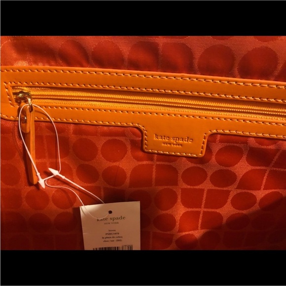 SOLD Kate Spade La Playe de Zebra Clutch - Picture 8 of 10